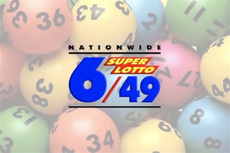 lotto 6/49 super draw